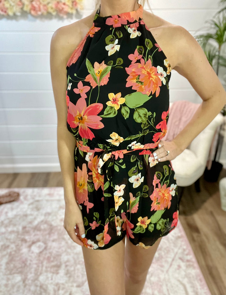 Floral Romper