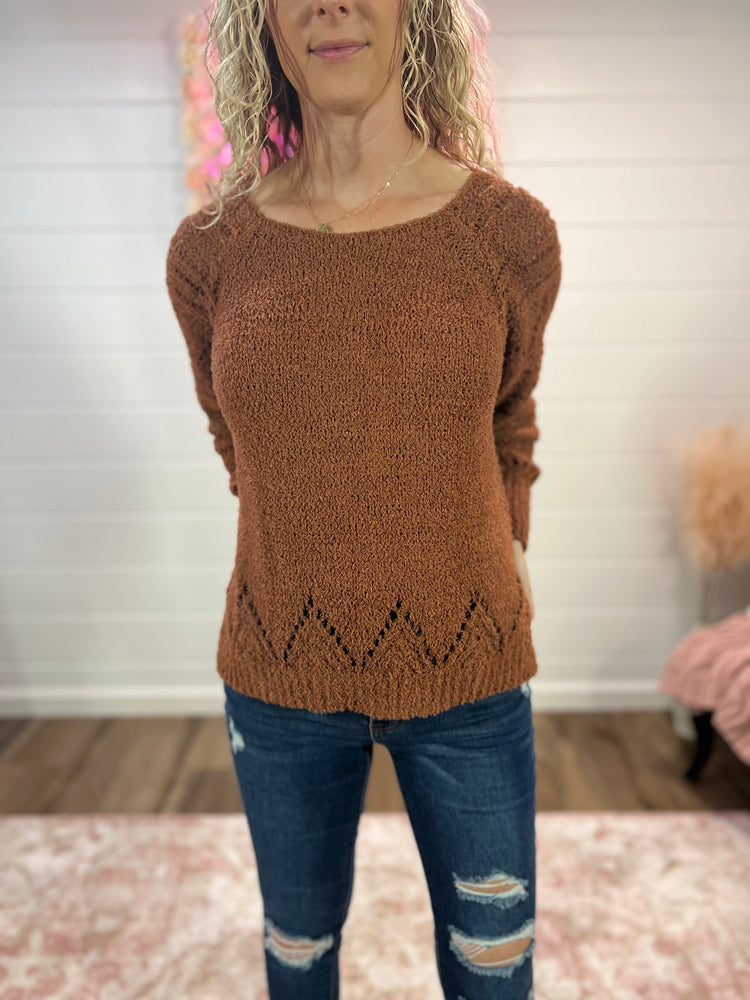 Brown Fall Sweater